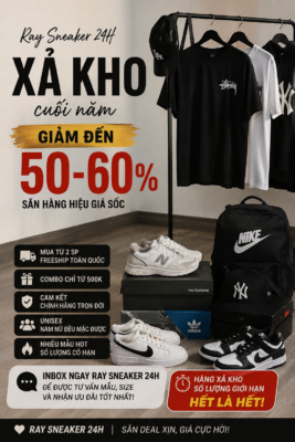 xả kho cuối năm